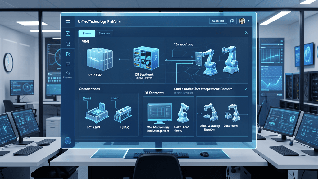 Seamless integration — connected warehouse systems